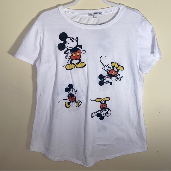 Junk Food Clothing Tops - JUNK FOOD DISNEY Mickey Mouse graphic tee size L
